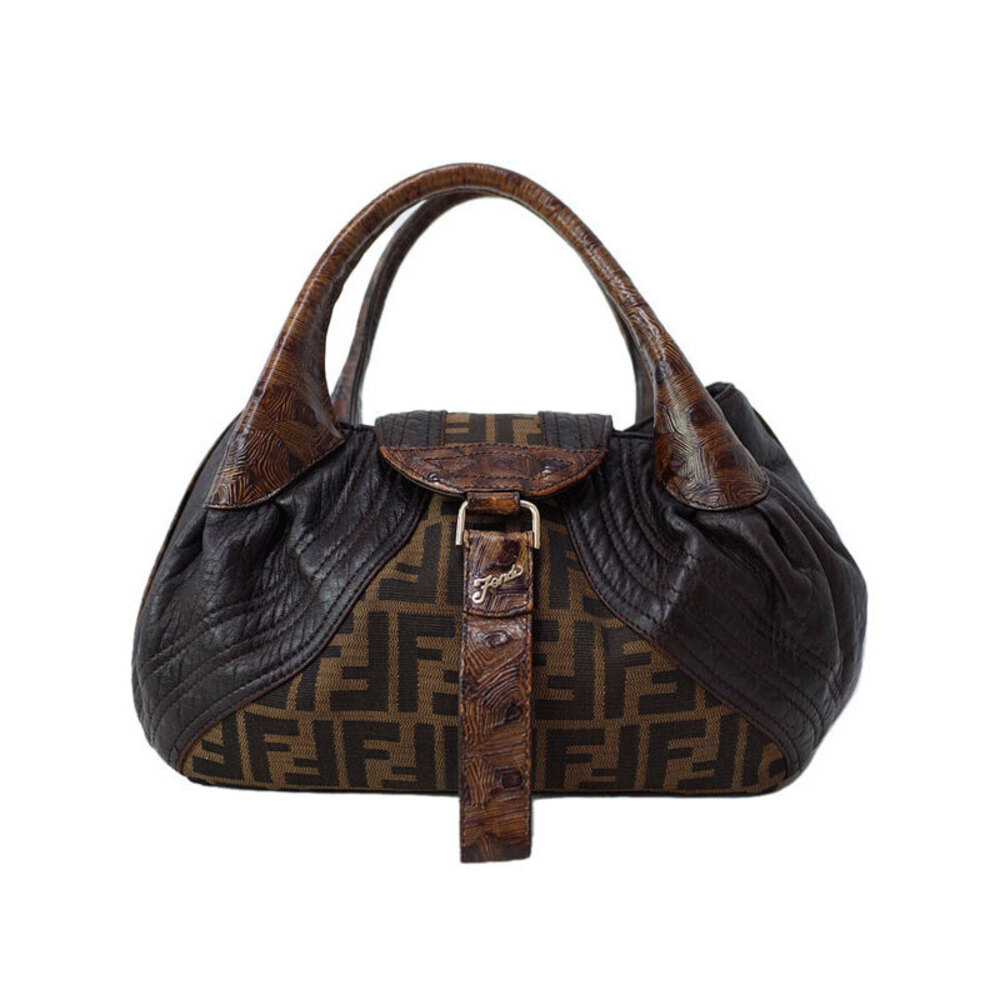 Fendi Zucca Spy Bag Handbag